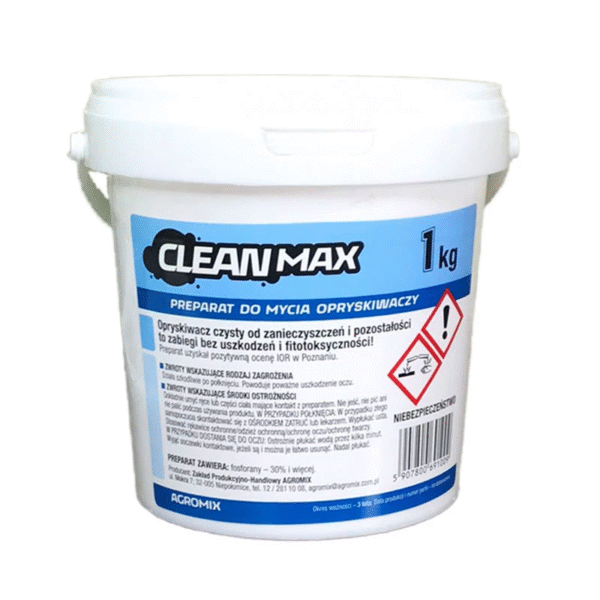 CleanMax - Preparat do mycia zbiorników opryskiwaczy 1kg